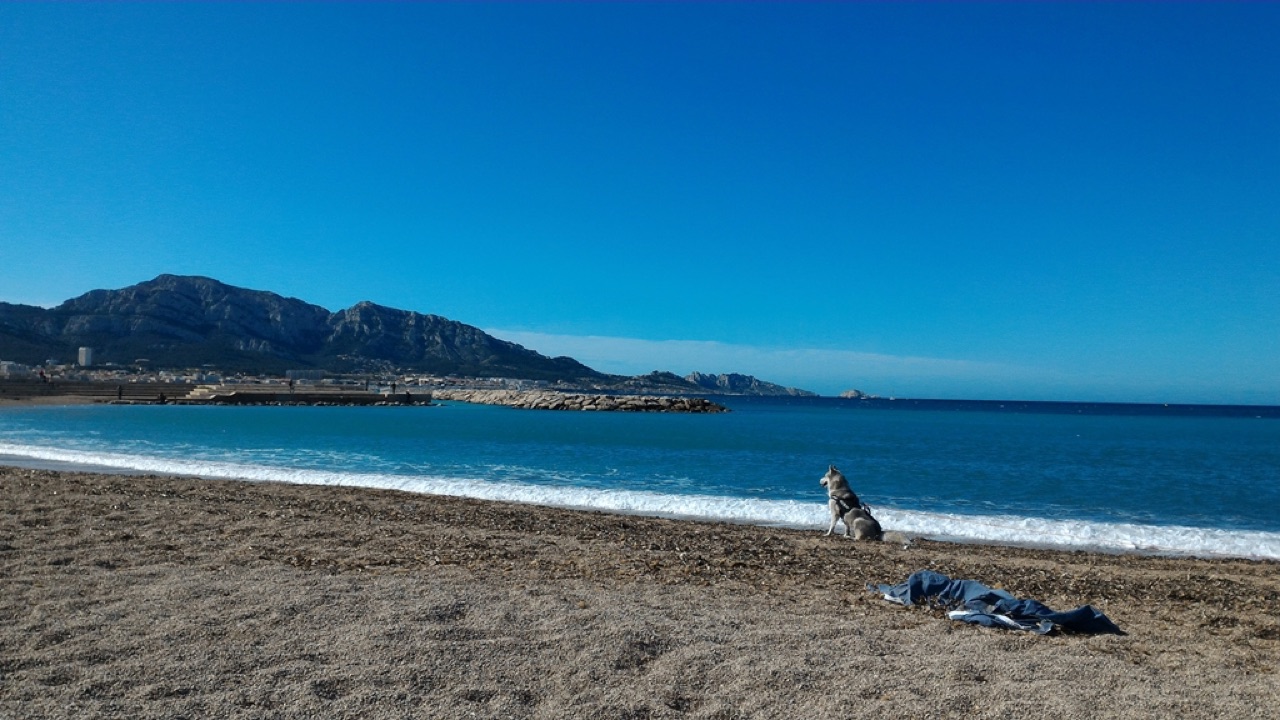 南法馬賽海岸景色