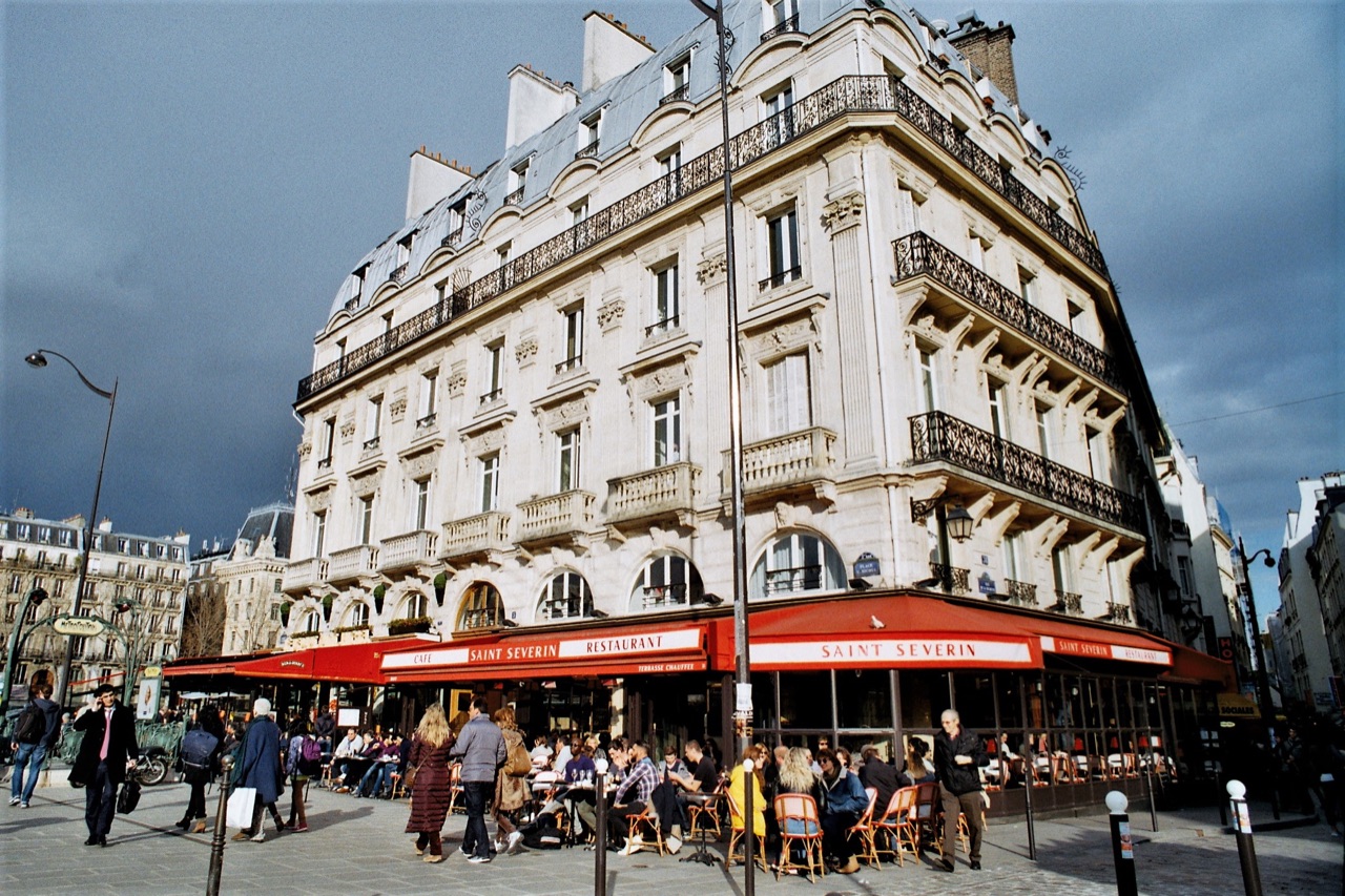 巴黎左岸Cafe Saint Séverin